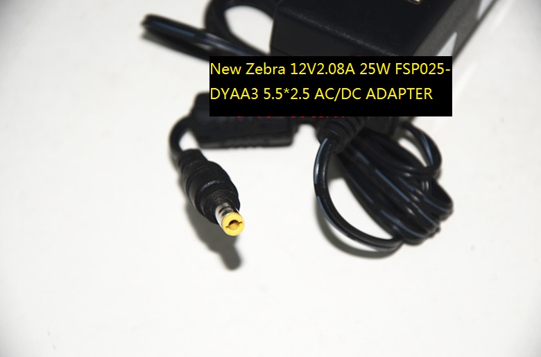 100% Brand New Zebra FSP025-DYAA3 5.5*2.5 12V 2.08A 25W AC/DC ADAPTER POWER SUPPLY